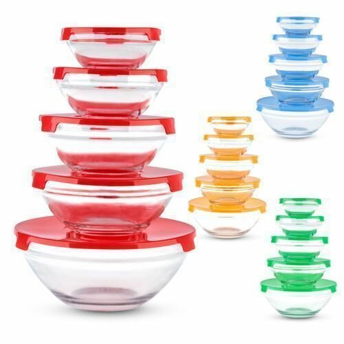 Set de Bols en Verre 5 Pièces
