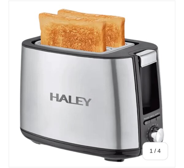 Grille-pain HALAY élégant acier