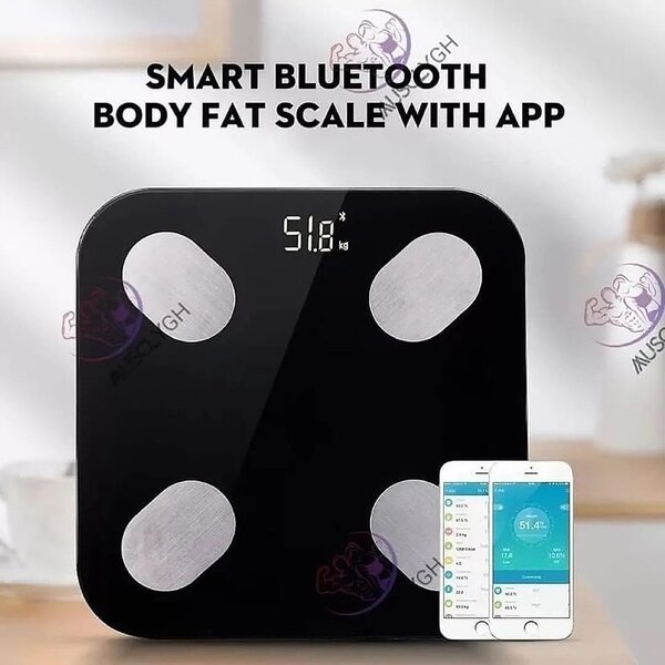 Muscly LED Smart Bluetooth Body Fat Scale