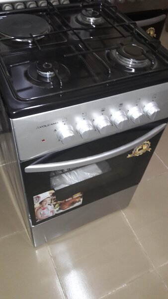 Volcano 50*50  -3 burner +1 Electric