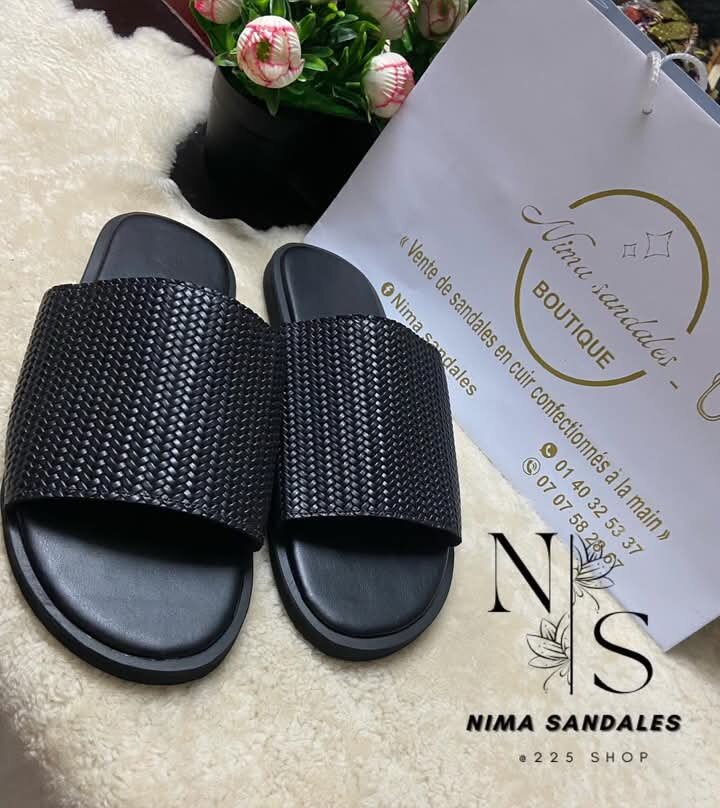 Sandales élégantes en cuir