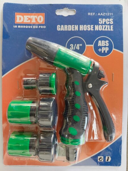 Buse pour tuyau d'arrosage 5PCS