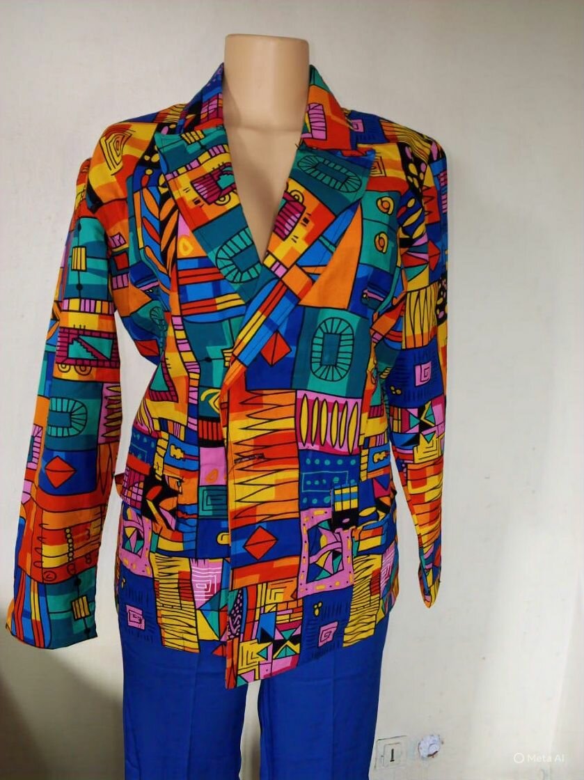 Veste colorée ethnique