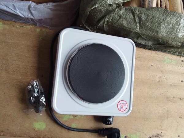 Plaque de cuisson électrique portable