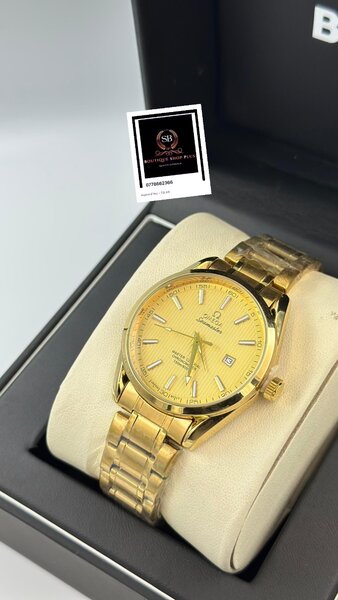 Montre de Luxe Dorée Homme