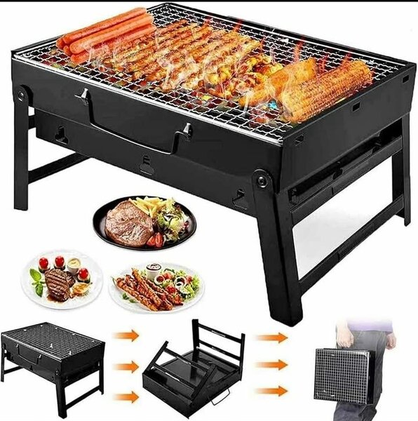 Barbecue pliable portable acier