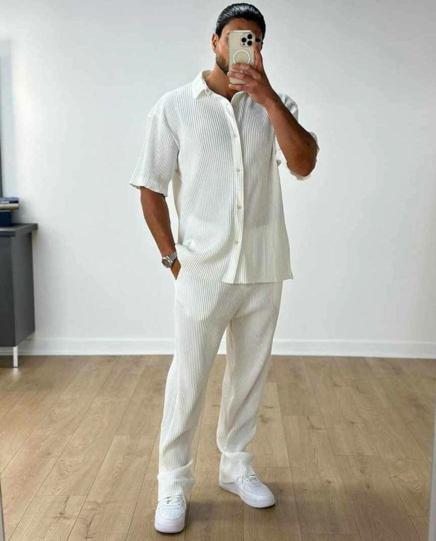 Ensemble chemise et pantalon élégant