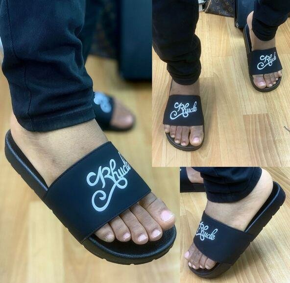Branded slippers