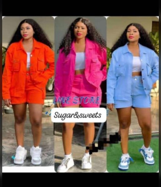 Veste et Short Chics pour Femmes