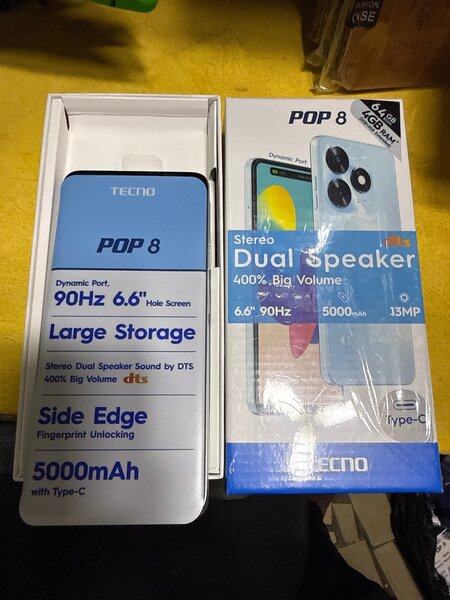 Tecno pop 8