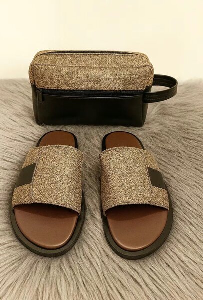 Sandales élégantes avec pochette