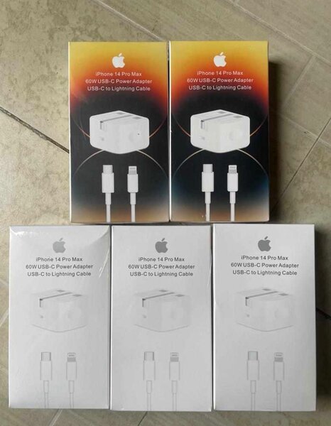 60 Watts iPhone type c fast chargers