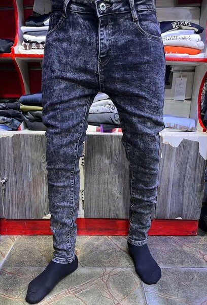 Jeans slim fit homme mode