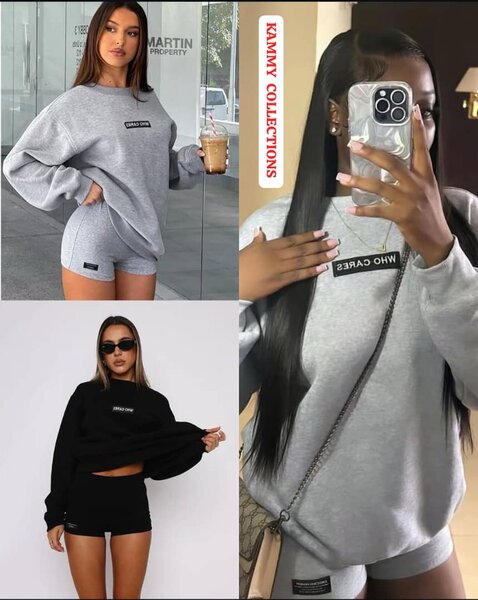 Ensemble Sweat et Short Femme