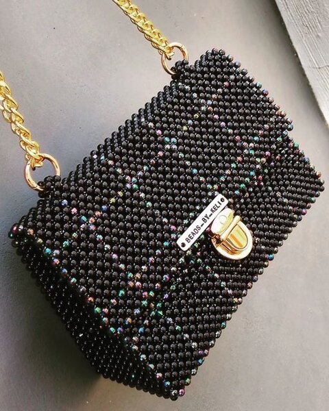 Beaded Hand Bag