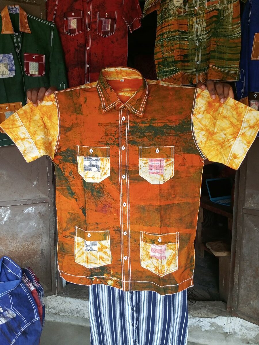 Chemises Africaines Colorées