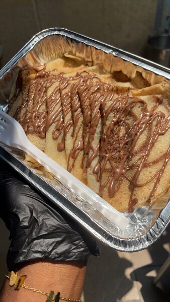 Crêpes gourmandes chocolatées