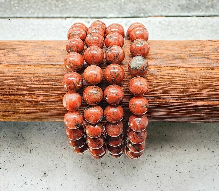 Bracelet JASPE ROUGE