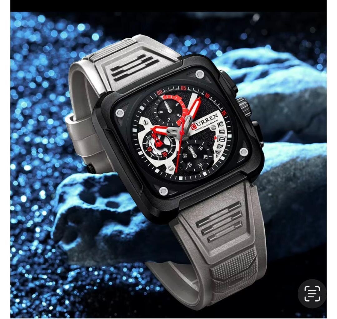 Montres hommes élégantes chrono