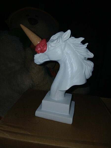 Statue de licorne fantaisie