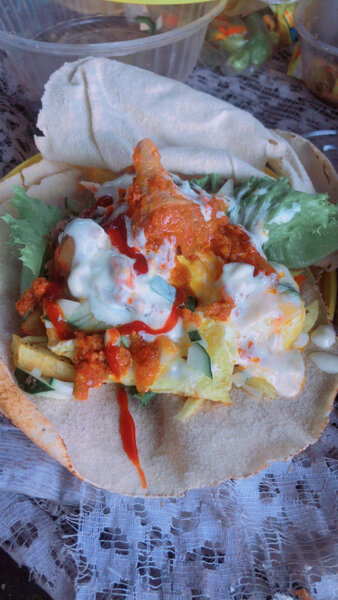 Délicieux pani au Poulet et fr