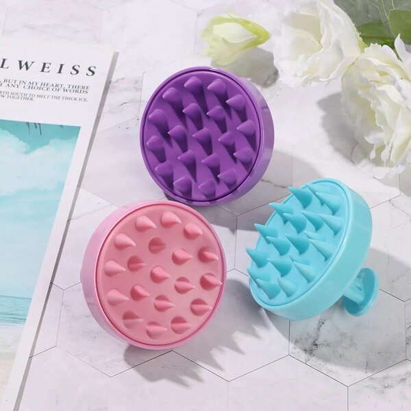 Brosse de massage du cuir chevelu