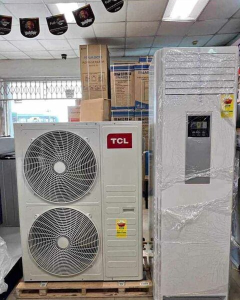 Floor Standing R410 TCL Gas 5.0hp White AC