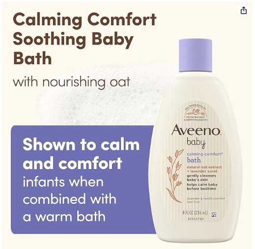 Bain apaisant bébé Aveeno