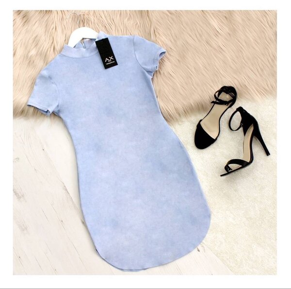 ZARA TYE N DYE SILK DRESS