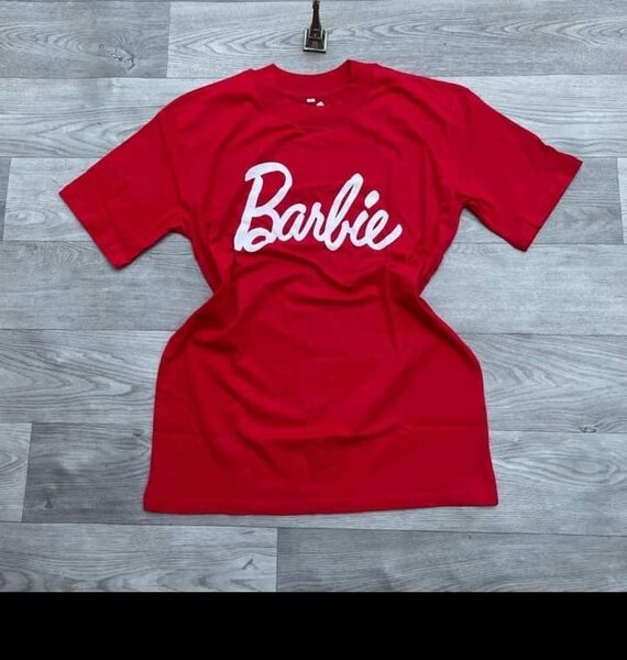 Red T-shirt with print