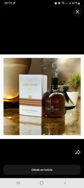 Parfum iris oud