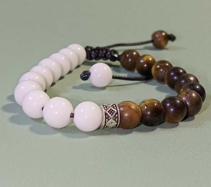 Bracelet perles pierre naturelle