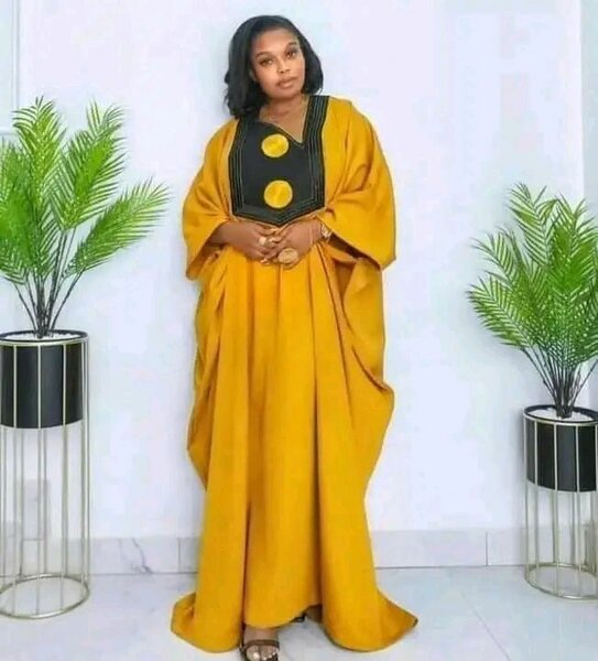 Robe Boubou Africain Élégante
