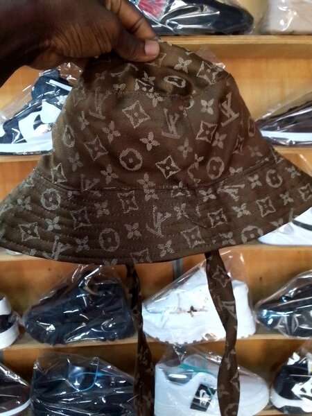 Chapeau Bob Bronzé Imprimé