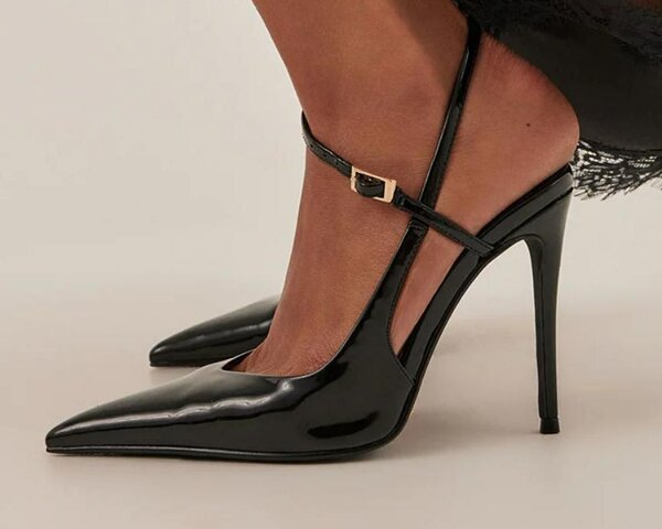 Escarpins Noirs à Talons Aiguille