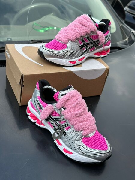 Asic rose fluo glamour