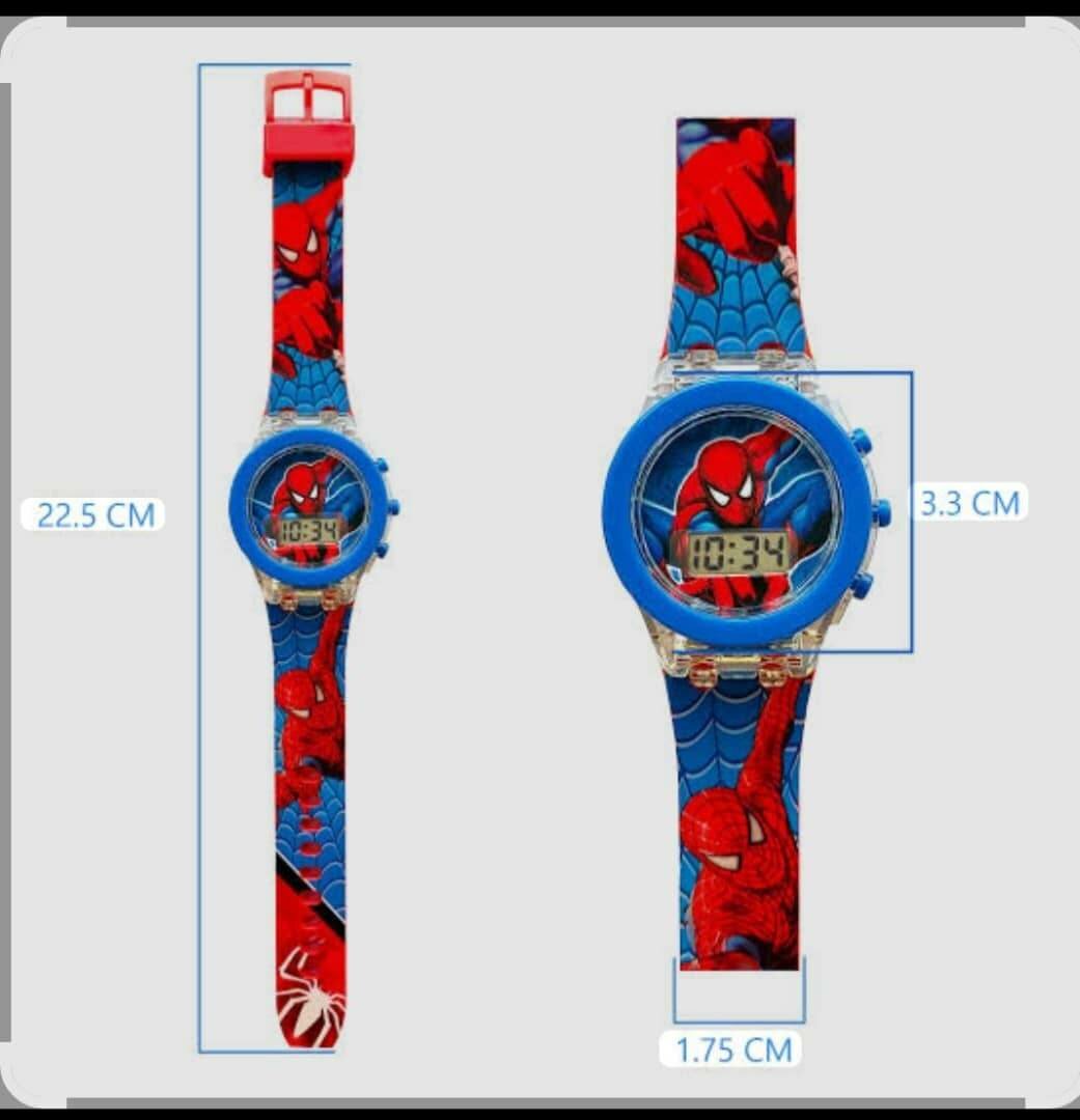 Montre numérique enfant Spiderman