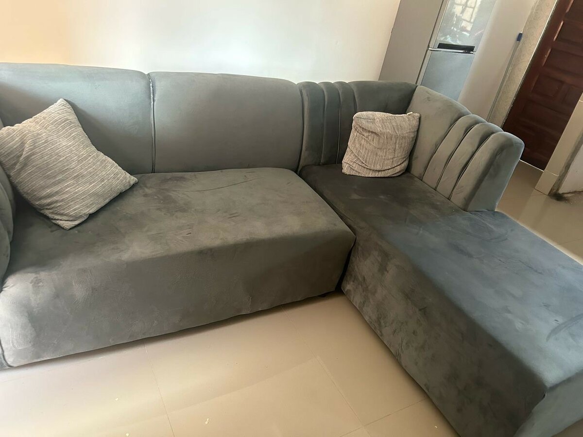 L shaped sofa