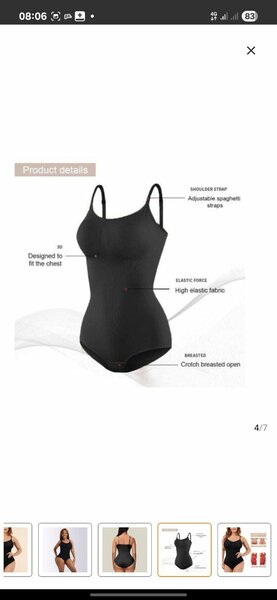 Body gainant sculptant