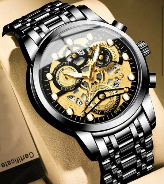 Montre Automatique Squelette Homme