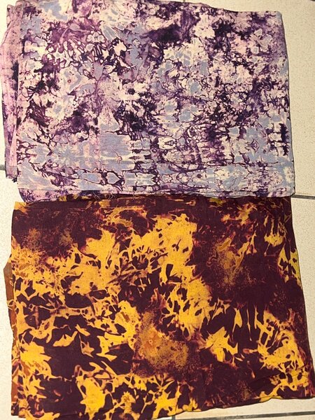 Tissus Tie-Dye Colorés