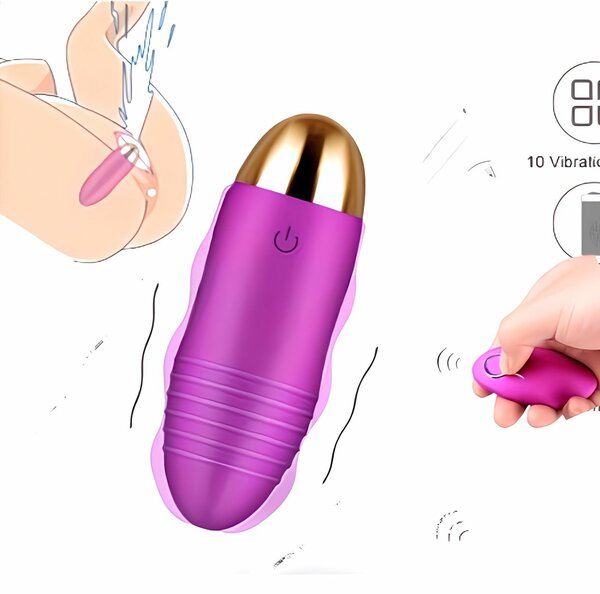 Œuf Vibrant sans fil X08