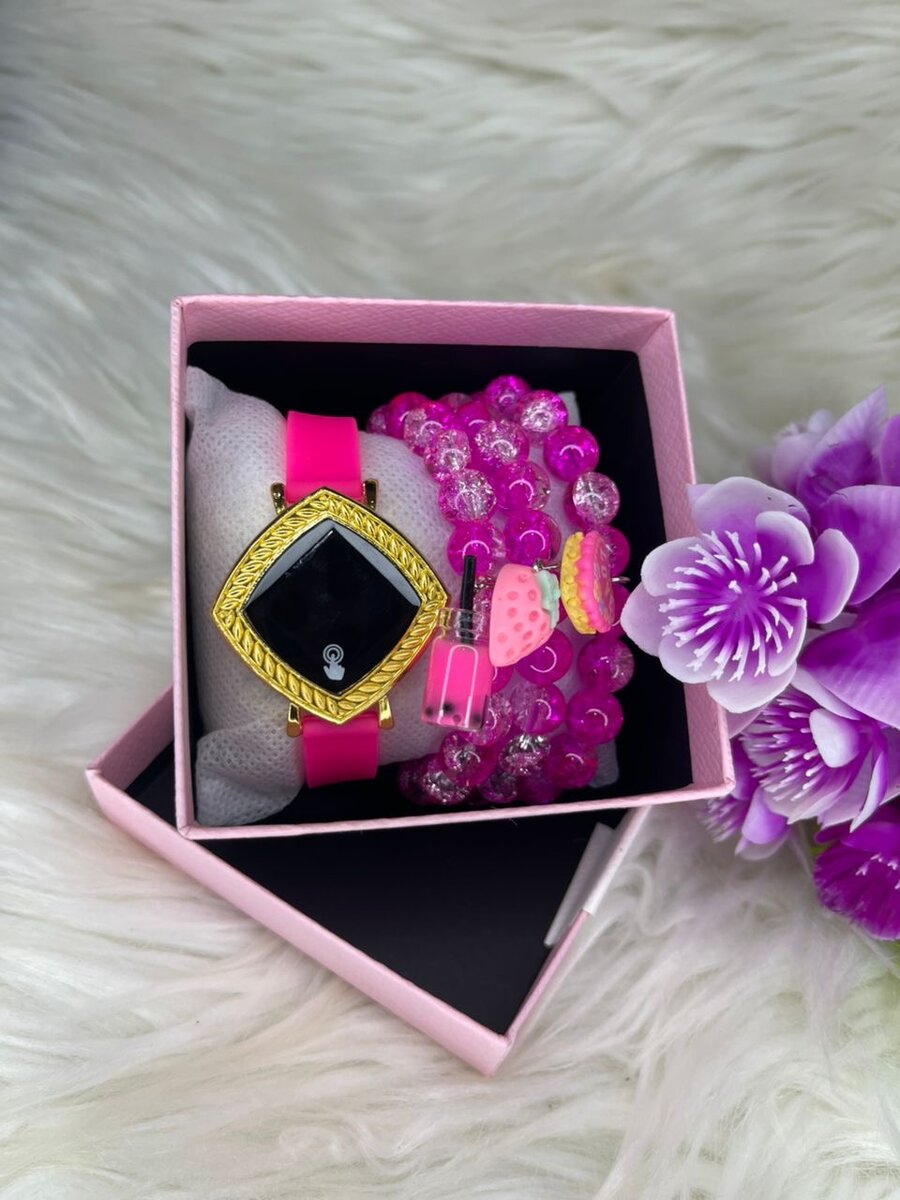 Montre Tactile Colorée Femme