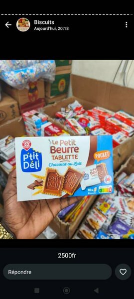 Biscuits P'tit Déli Chocolat