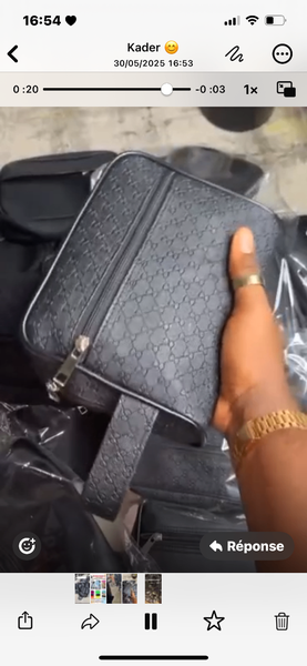 Sacoche bandoulière homme