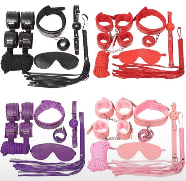 Ensemble de BDSM coloré