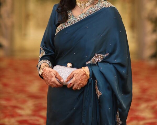 Silk Embllished Saree