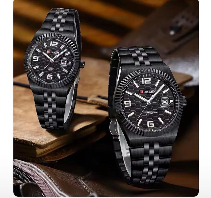 Montres Couple Élégantes Curren