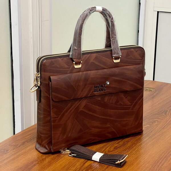 Montblanc leather corporate bags