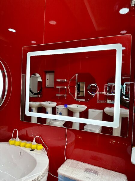 LED Mirror 80x60cm